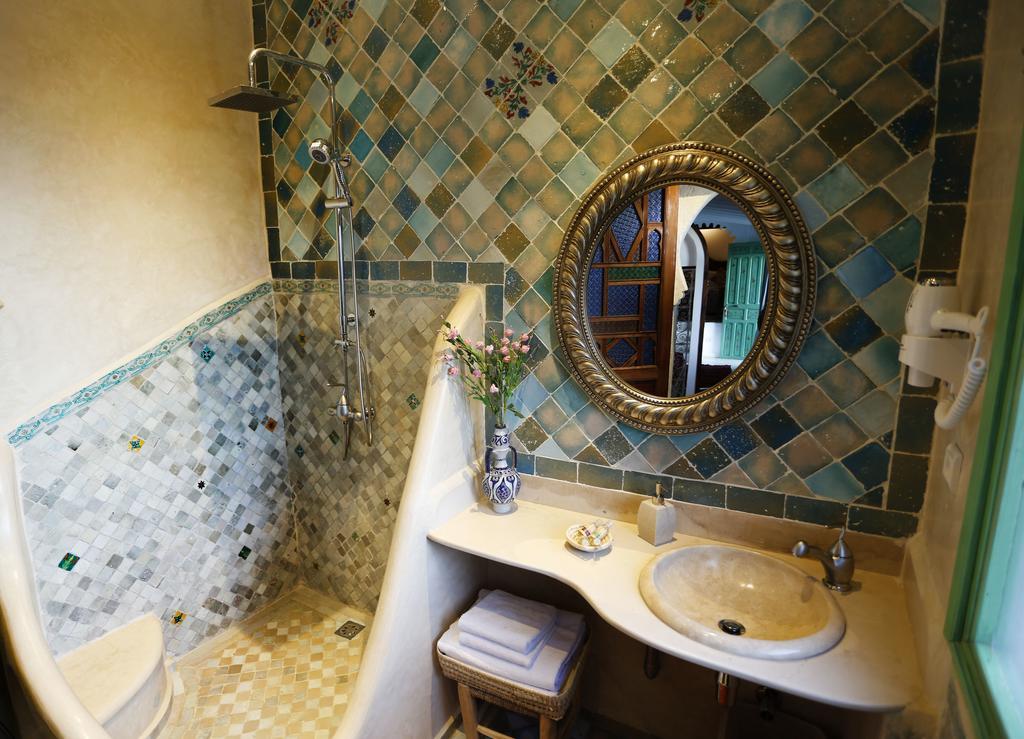 Riad Cherifa Chefchaouen Bagian luar foto